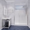 Anzzi 48 in. x 72 in. H Sliding Framed Shower Door in Brushed Nickel w/ Tsunami Guard Tempered Glass SD-AZ052-01BN - alternate 3